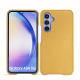 Capa em pele Samsung Galaxy A54 - Or Maïa ( Pantone 871C ) 
