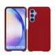 Coque cuir Samsung Galaxy A54 - Rouge ( Nappa - Pantone #d50032 ) 