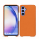 Funda de piel Samsung Galaxy A54 - Orange ( Nappa - Pantone #ff9351 ) 