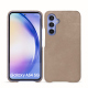 Capa em pele Samsung Galaxy A54 - Taupe vintage ( Pantone #bda790 ) 