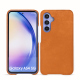 Custodia in pelle Samsung Galaxy A54 - Mandarine vintage ( Pantone #d47231 ) 