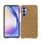 レザーケース Samsung Galaxy A54 - Sable vintage - Couture ( Pantone #9b7340 ) 