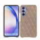 レザーケース Samsung Galaxy A54 - Taupe vintage - Couture ( Pantone #591d16 ) 