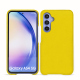 Capa em pele Samsung Galaxy A54 - Jaune fluo ( Pantone #c9ff57 ) 