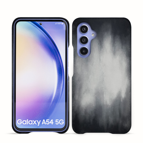 Coque arrière luxe pour Samsung Galaxy A54Gris Patine