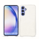 Coque cuir Samsung Galaxy A54 - Blanc escumo ( Pantone #D6D6D1 )