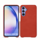 Funda de piel Samsung Galaxy A54 - Arange clouquié ( Pantone #D33108 )