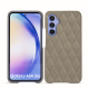 レザーケース Samsung Galaxy A54 - Darboun sabla - Couture ( Pantone #BCB1A1 )