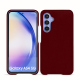 Samsung Galaxy A54 leather cover - Rouge Veggie ( Pantone #862633 ) 