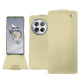 Housse cuir OnePlus 12 - Beige ( Nappa - Pantone #ceb888 ) 