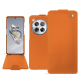 Custodia in pelle OnePlus 12 - Orange ( Nappa - Pantone #ff9351 ) 