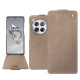 OnePlus 12 leather case - Taupe vintage ( Pantone #bda790 ) 