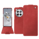 OnePlus 12 leather case - Cerise vintage ( Pantone #a6302e ) 