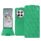 Funda de piel OnePlus 12 - Menthe vintage - Couture ( Pantone #37b375 ) 