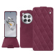 OnePlus 12 leather case - Prune vintage - Couture ( Pantone #612434 ) 