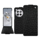 Funda de piel OnePlus 12 - Autruche nero ( Noir / Black) 