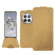 Custodia in pelle OnePlus 12 - Serpent sabbia ( Pantone #D2BA92 )