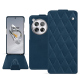 Capa em pele OnePlus 12 - Blu mediterran - Couture ( Pantone #0E3043 )