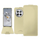Capa em pele OnePlus 12 - Beige PU ( Pantone #ceb888 ) 