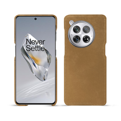 OnePlus 12 premium case | Noreve - High-end protectionSable vintage ( Pantone #9b7340 ) 