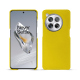 OnePlus 12 leather case - Jaune fluo ( Pantone #c9ff57 ) 