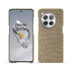 Custodia in pelle OnePlus 12 - Autruche desert ( Pantone #A39382 ) 