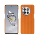 Lederschutzhülle OnePlus 12 - Abaca arancio ( Pantone #d77540 )