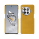Estojo em pele OnePlus 12 - Jaune soulèu ( Pantone #F3B934 )