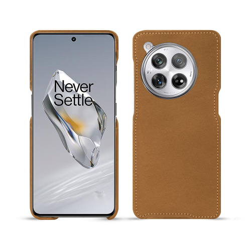 OnePlus 12 高级皮套 | Noreve - 高端保护Castan esparciate ( Pantone #824F2A )