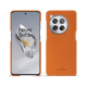 Coque cuir OnePlus 12 - Orange PU ( Pantone #ff9351 )