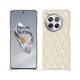 Lederschutzhülle OnePlus 12 - Blanc - Couture ( Nappa - White ) 