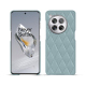 Funda de piel OnePlus 12 - Bleu ciel - Couture ( Nappa - Pantone #abcae9 ) 