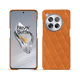 Estojo em pele OnePlus 12 - Mandarine vintage - Couture ( Pantone #d47231 ) 