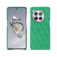 OnePlus 12レザーケース - Menthe vintage - Couture ( Pantone #37b375 ) 