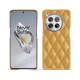 Custodia in pelle OnePlus 12 - Or Maïa - Couture ( Pantone 871C ) 