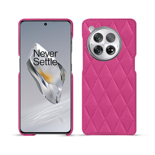 OnePlus 12 프리미엄 케이스 | Noreve - 고급 보호 기능Rose BB - Couture ( Pantone #DB599F )