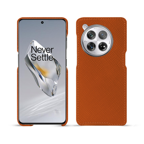 OnePlus 12 premium case | Noreve - High-end protectionOrange vibrant ( Pantone #e36b39 ) 