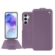 Lederschutzhülle Samsung Galaxy A55 - Lilas ( Nappa - Pantone #b9a3e3 ) 