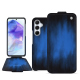 Housse cuir Samsung Galaxy A55 - Bleu Patine
