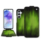 硬质真皮保护套 Samsung Galaxy A55 - Vert Patine
