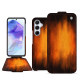 Funda de piel Samsung Galaxy A55 - Fauve Patine