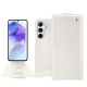 Capa em pele Samsung Galaxy A55 - Blanc escumo ( Pantone #D6D6D1 )