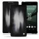 Housse cuir Sony Xperia Z5 - Gris Patine