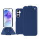 Capa em pele Samsung Galaxy A55 - Bleu frisson ( Pantone #29588c ) 