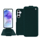 Samsung Galaxy A55 leather case - Vert séduisant ( Pantone #1d3c34 ) 