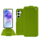 Samsung Galaxy A55 leather case - Vert Veggie ( Pantone #68724d ) 