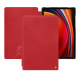 Capa em pele Samsung Galaxy Tab S9 - Rouge troupelenc ( Pantone #AB191A )