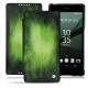 Funda de piel Sony Xperia Z5 - Vert Patine