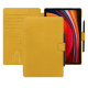 Housse cuir Samsung Galaxy Tab S9 - Jaune soulèu ( Pantone #F3B934 )