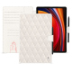 Capa em pele Samsung Galaxy Tab S9 - Blanc escumo - Couture ( Pantone #D6D6D1 )